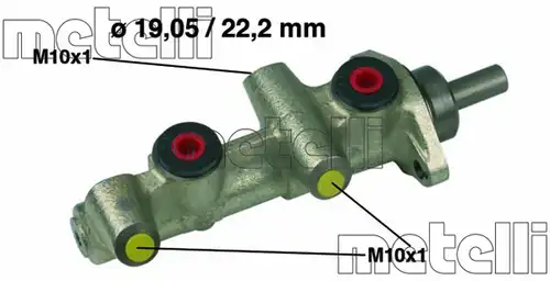 Спирачна помпа METELLI 05-0197