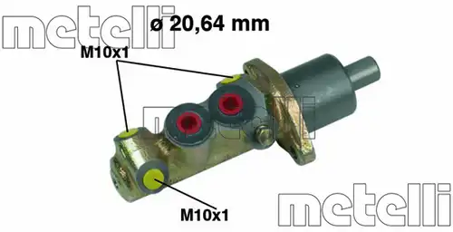 Спирачна помпа METELLI 05-0225