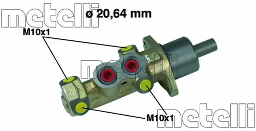 Спирачна помпа METELLI 05-0232