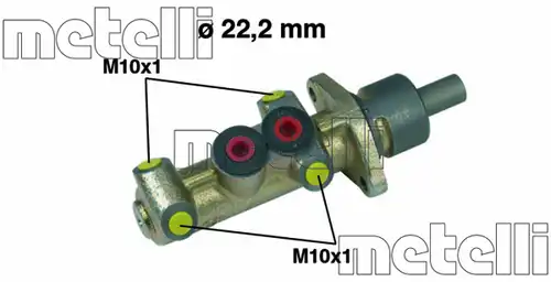 Спирачна помпа METELLI 05-0243