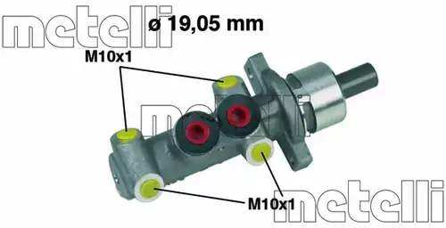 Спирачна помпа METELLI 05-0266