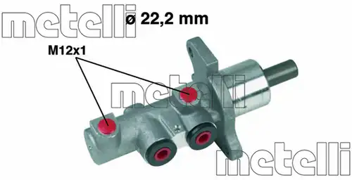 Спирачна помпа METELLI 05-0293