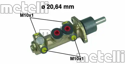 Спирачна помпа METELLI 05-0300