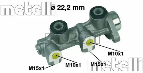 Спирачна помпа METELLI 05-0336