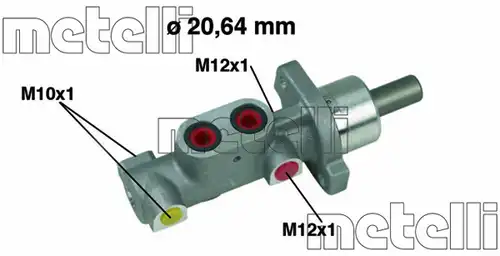 Спирачна помпа METELLI 05-0363