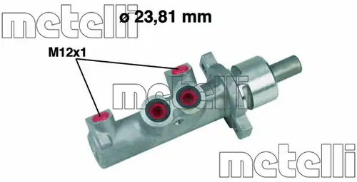 Спирачна помпа METELLI 05-0366