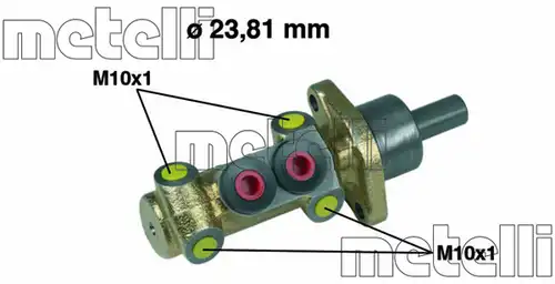 Спирачна помпа METELLI 05-0398