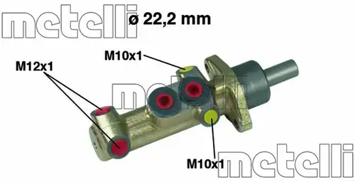 Спирачна помпа METELLI 05-0417