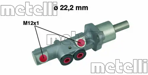 Спирачна помпа METELLI 05-0534