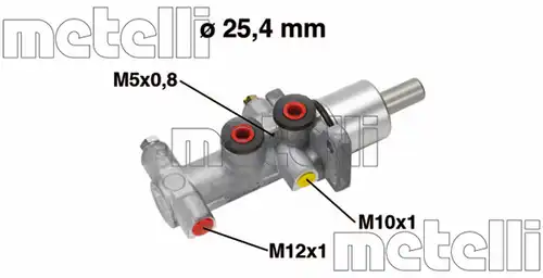 Спирачна помпа METELLI 05-0554