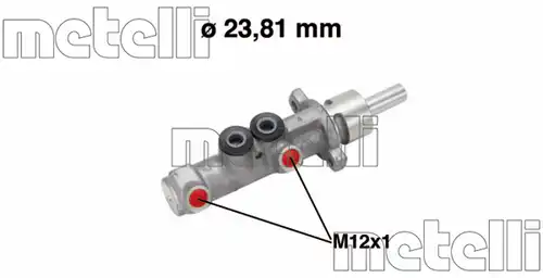 Спирачна помпа METELLI 05-0572