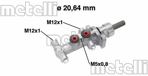 Спирачна помпа METELLI 05-0768