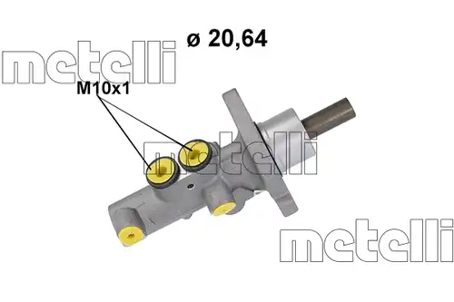 Спирачна помпа METELLI 05-1173