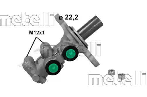 Спирачна помпа METELLI 05-1262