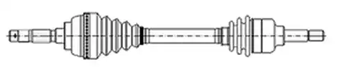 полуоска METELLI 17-0040