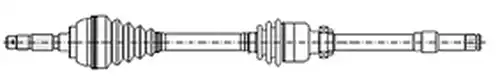 полуоска METELLI 17-0101