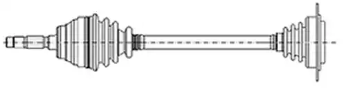 полуоска METELLI 17-0226