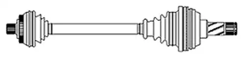 полуоска METELLI 17-0360