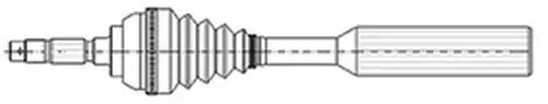 полуоска METELLI 17-0381