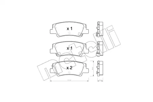  METELLI 22-1299-0