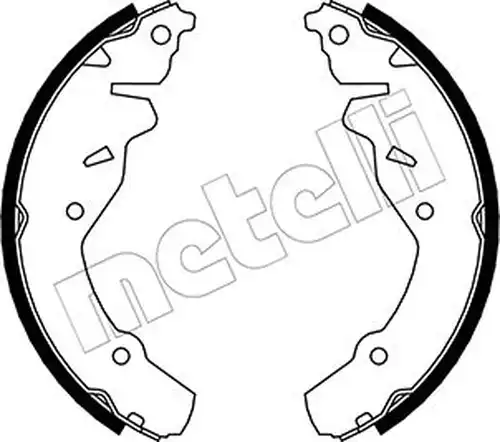 комплект спирачна челюст METELLI 53-0029