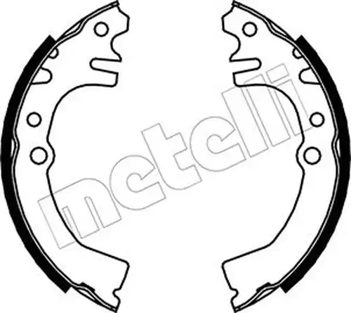 комплект спирачна челюст METELLI 53-0038