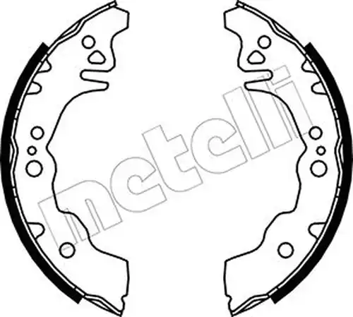 комплект спирачна челюст METELLI 53-0043