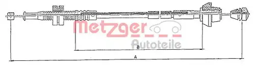 жило за газ METZGER 10.0152