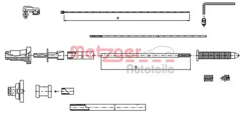 жило за газ METZGER 10.1177