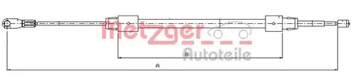 жило за ръчна спирачка METZGER 10.9321