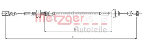 жило за газ METZGER 11.0181