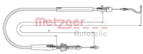 жило за газ METZGER 11.0636