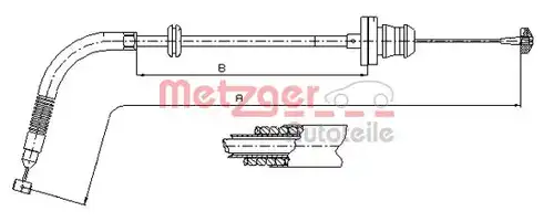 жило за газ METZGER 12.7302