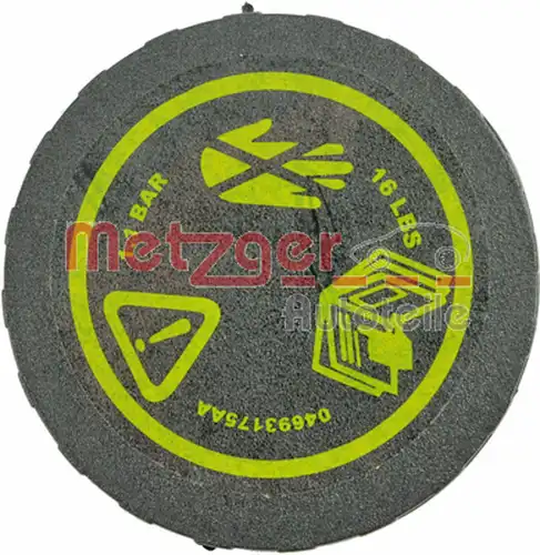 капачка, резервоар за охладителна течност METZGER 2140152