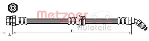 спирачен маркуч METZGER 4110438