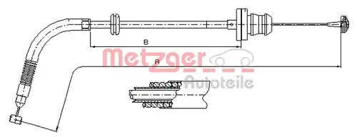 жило за газ METZGER 413.25