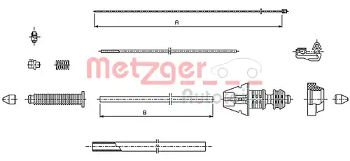 жило за газ METZGER 493.1