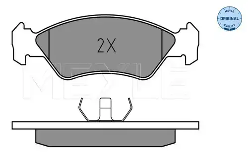 накладки MEYLE 025 212 0217