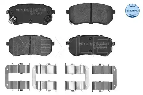 накладки MEYLE 025 242 7614/W