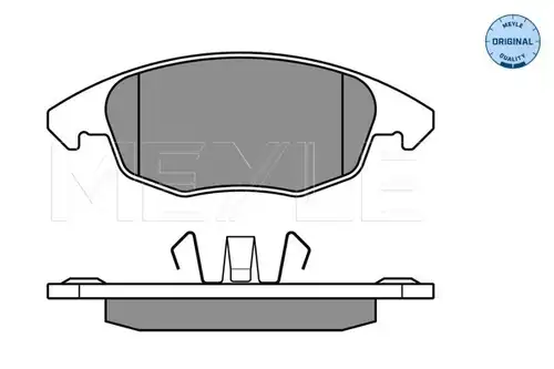 накладки MEYLE 025 245 3818