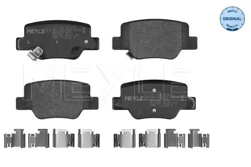 накладки MEYLE 025 249 2616/W