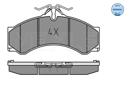 накладки MEYLE 025 290 7620