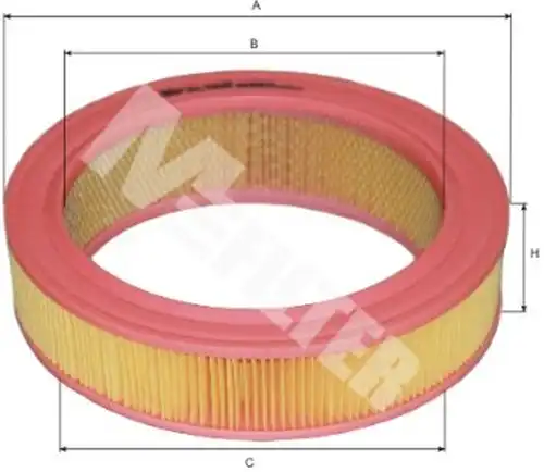 въздушен филтър MFILTER A 397