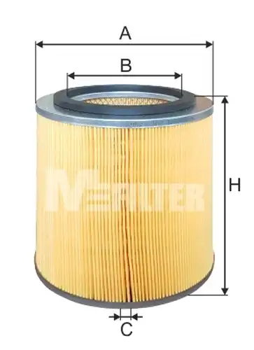 въздушен филтър MFILTER A 526