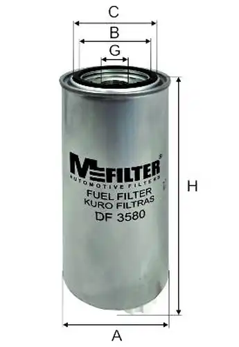 горивен филтър MFILTER DF 3580