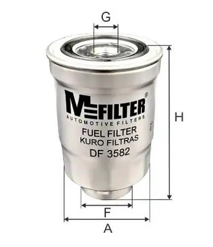 горивен филтър MFILTER DF 3582