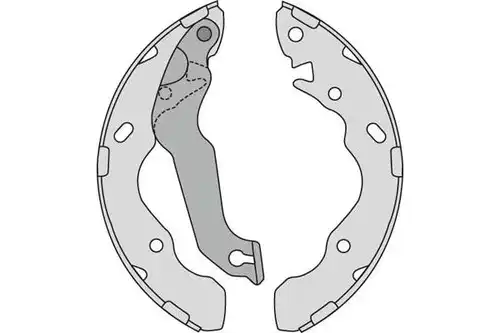 комплект спирачна челюст MGA M795