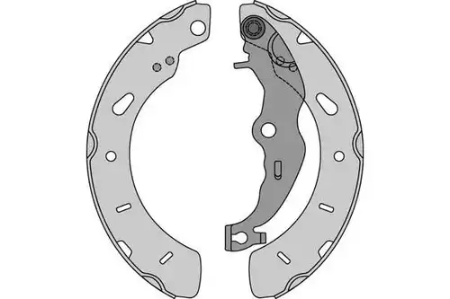 комплект спирачна челюст MGA M937