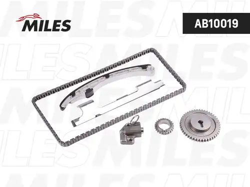 комплект ангренажна верига MILES AB10019