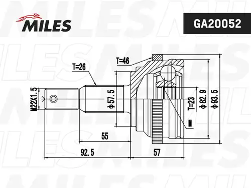  MILES GA20052